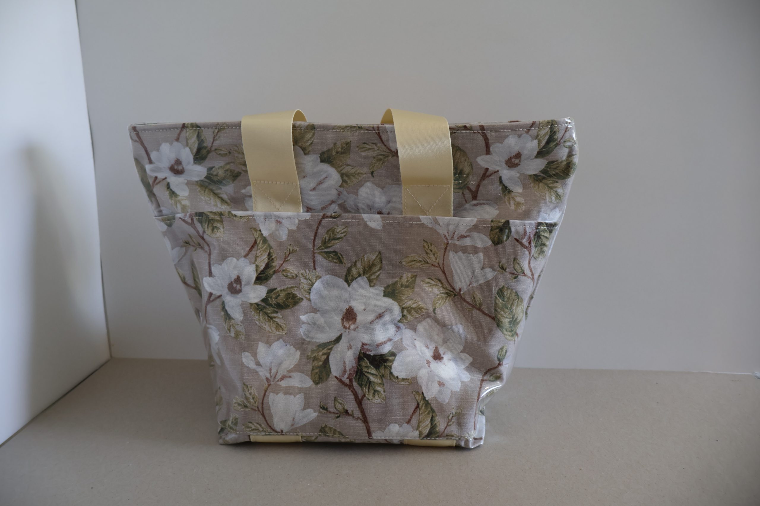 White Cherry Blossom Shopper - Image 4