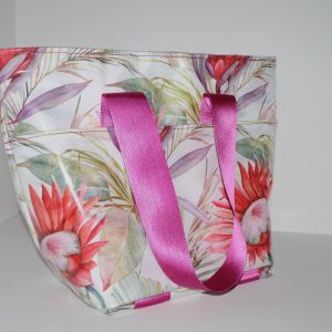 Large Pink Protea Shopper