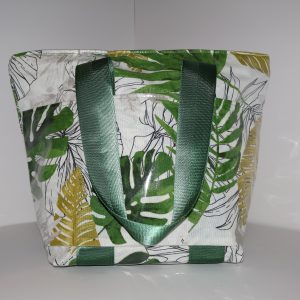 Sketched Palm Leaves Shopper